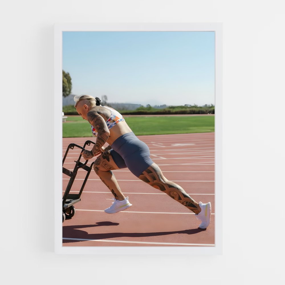 Poster Piste de Glisse – affiche Bobsleigh (vue 3)
